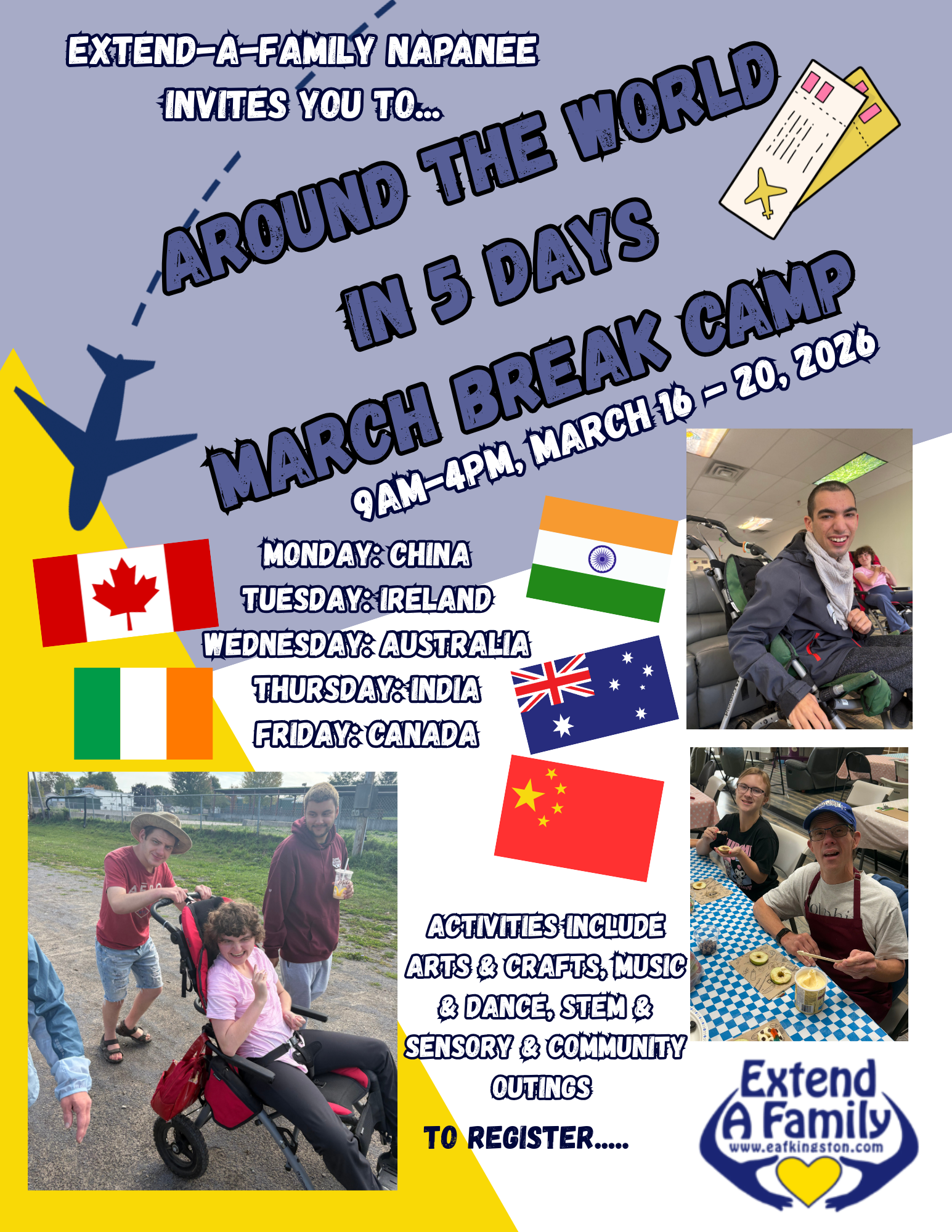 Extend a Family Napanee invites you to join us for