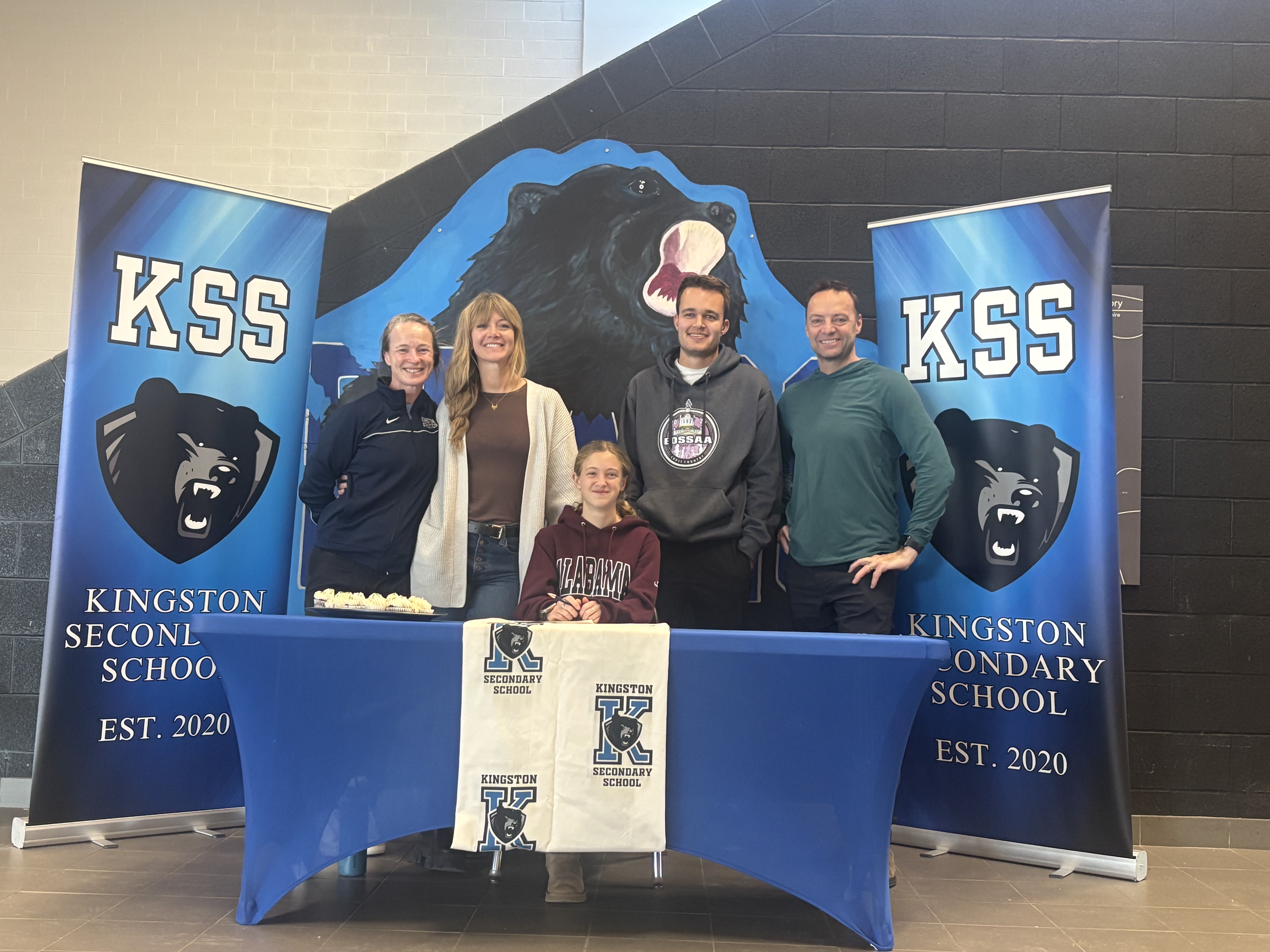 Athena Andrecyk and KSS Coaches